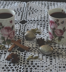 Persian rose tea 